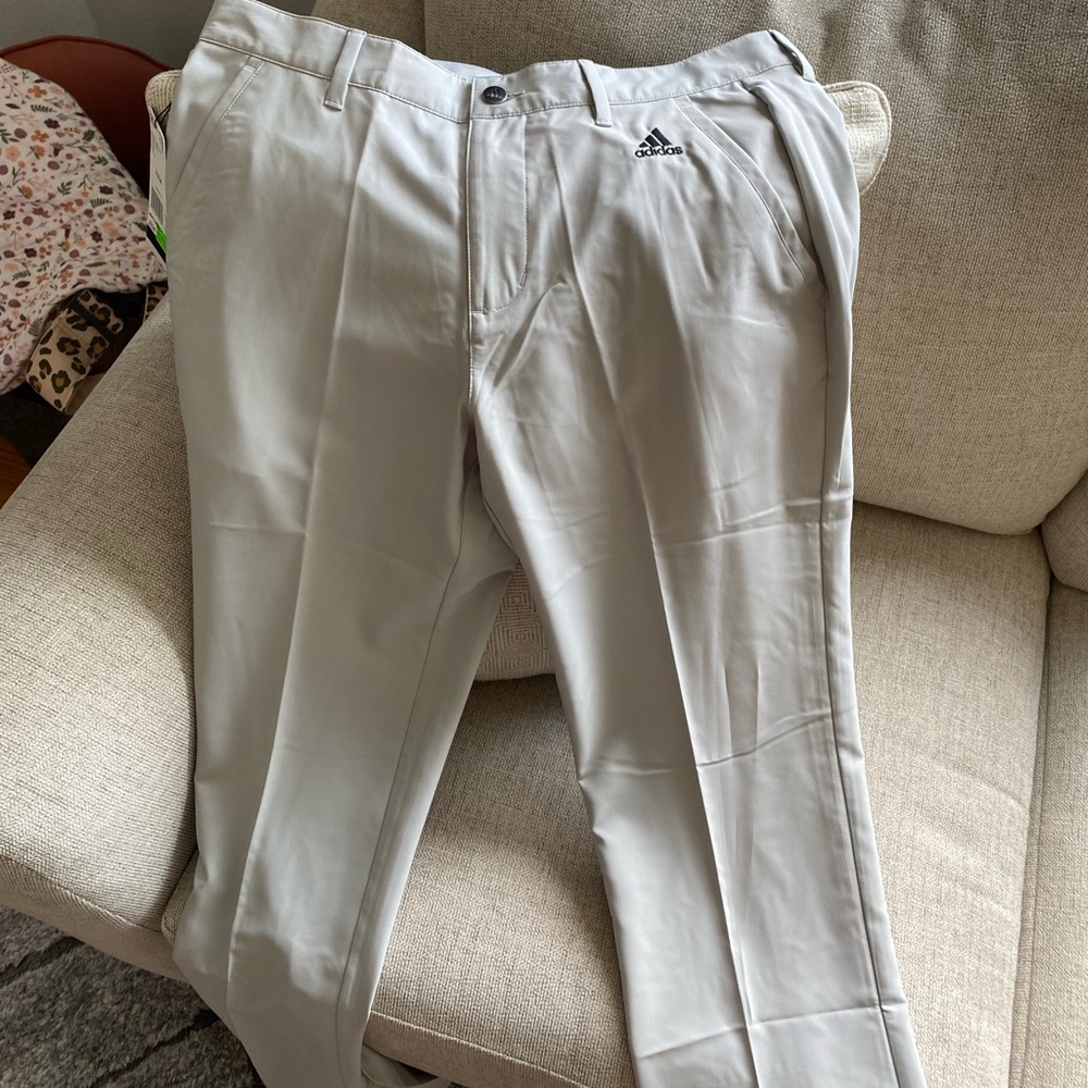 Adidas golf pants 33 waist 34 length